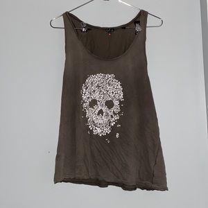 Aritzia Talulu Skull Tank top